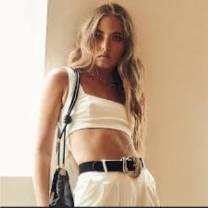 princess polly cream crop top